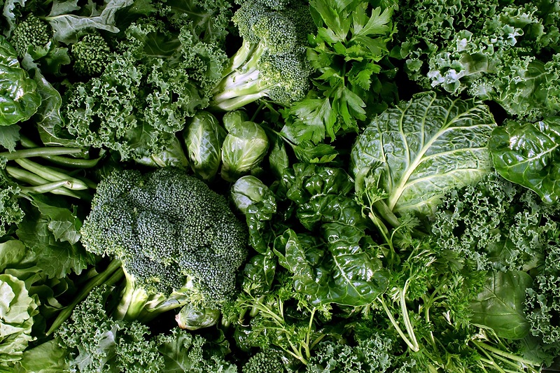 Bông cải xanh và cải xoăn chứa nhiều DHA rất tốt cho cơ thể