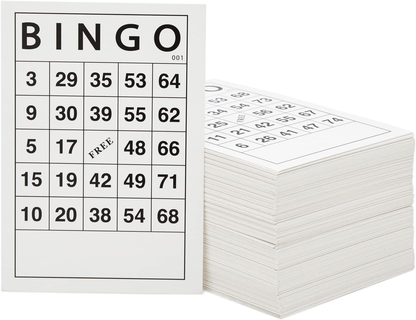 Thẻ Bingo giấy tái sử dụng cho trẻ em và người lớn - 180 Ý | Ubuy