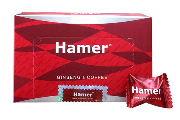 Kẹo sâm Hamer là sản phẩm nhập khẩu từ Mỹ