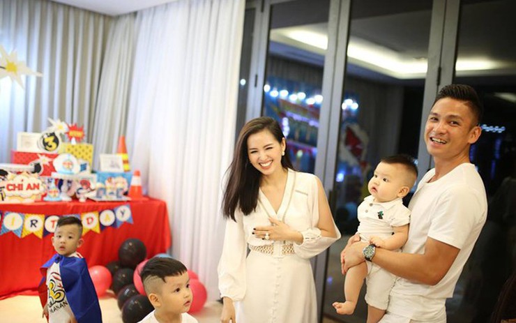 Tâm Tít tổ chức sinh nhật chung cho chồng và con trai Tiểu sử hot girl Tâm Tít