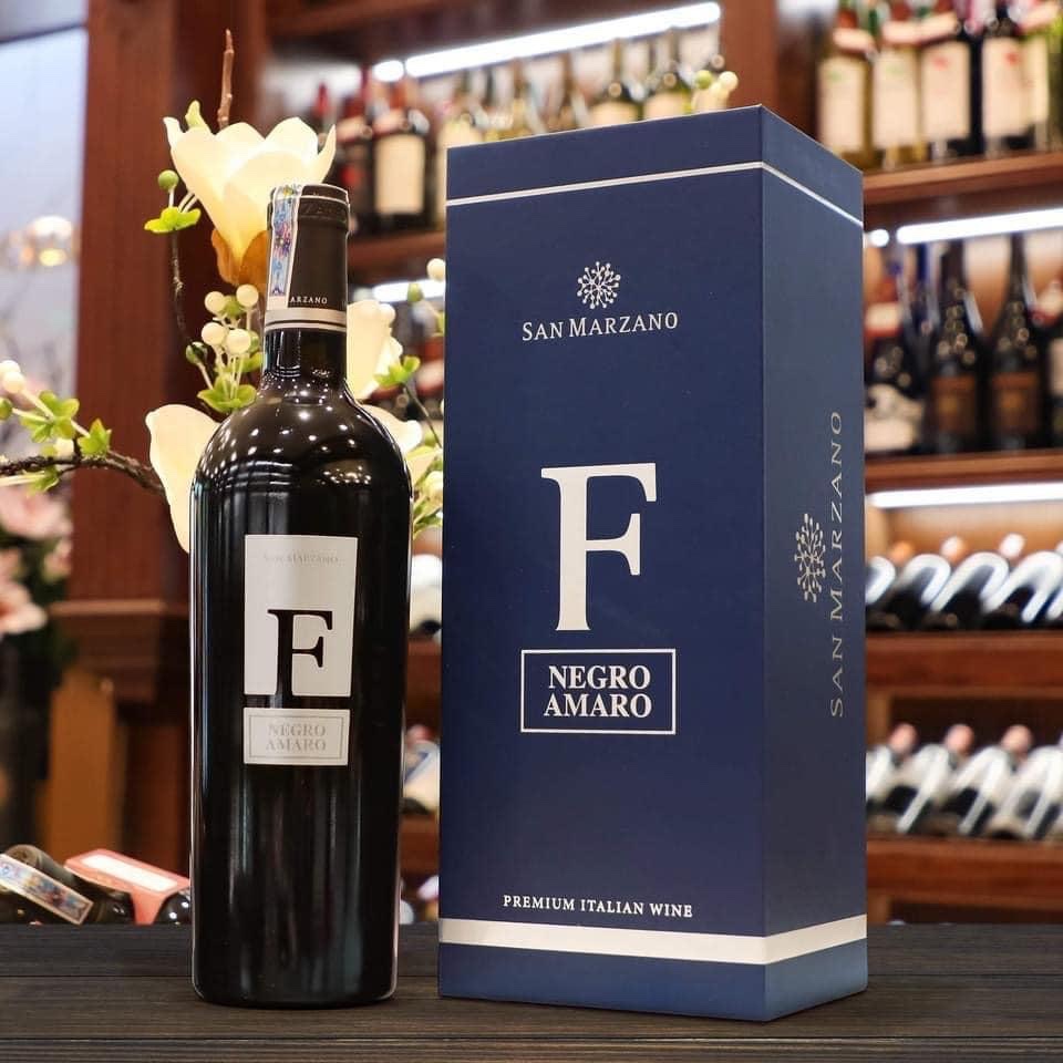 Rượu vang F Negroamaro - San Marzano Cantine giá tốt tại TM Wine